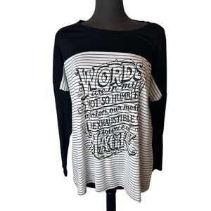 Torrid Harry Potter Magic Words Dumbledore Quote Women’s Top Teacher Librarian